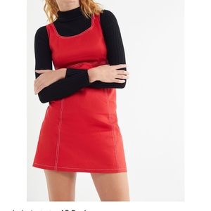 Canvas mini dress size large